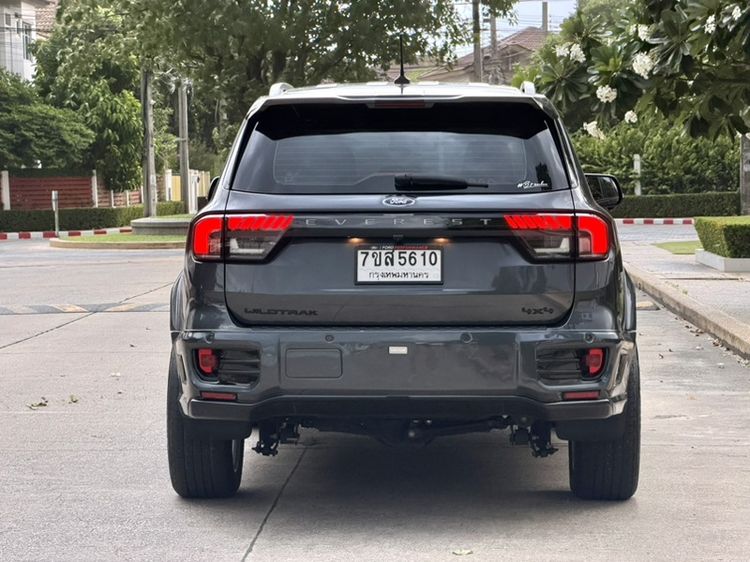 Ford Everest 2024 2.0 Bi-Turbo Wildtrak 4WD Utility-car ดีเซล ไม่ติดแก๊ส เกียร์อัตโนมัติ เทา รูปที่ 4
