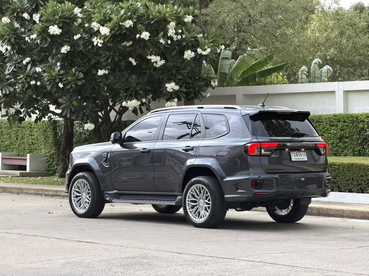 Ford Everest 2024 2.0 Bi-Turbo Wildtrak 4WD Utility-car ดีเซล ไม่ติดแก๊ส เกียร์อัตโนมัติ เทา รูปที่ 3