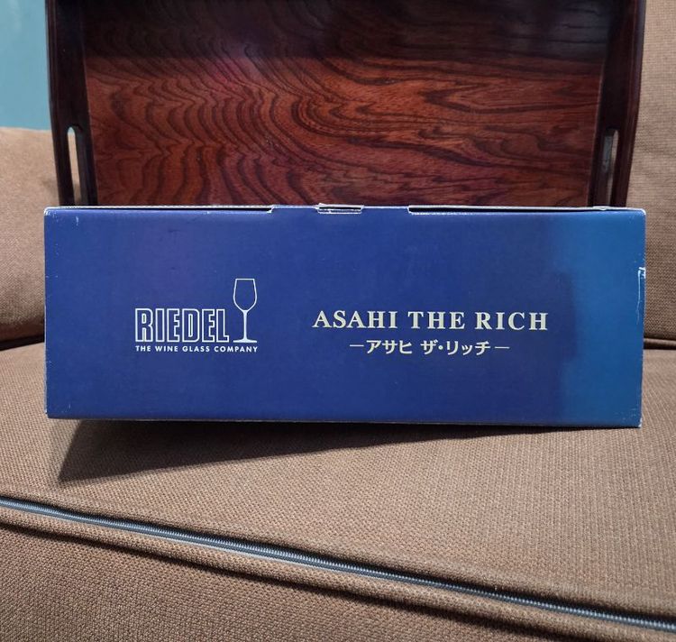 เซ็ตแก้วเบียร์พรีเมียม RIEDEL x Asahi The Rich (ของแท้/สภาพใหม่พร้อมกล่อง) 🍺✨ รูปที่ 7