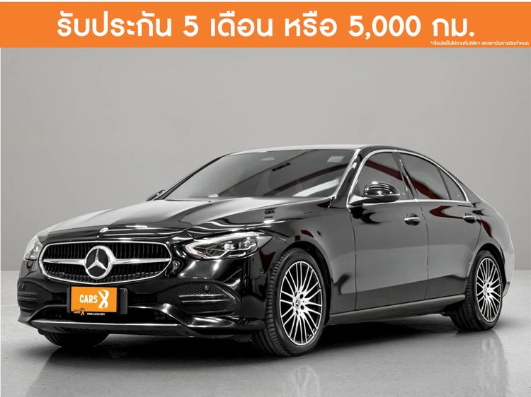 Mercedes-Benz C-Class 2022 C220 Sedan ดีเซล ไม่ติดแก๊ส เกียร์อัตโนมัติ ดำ