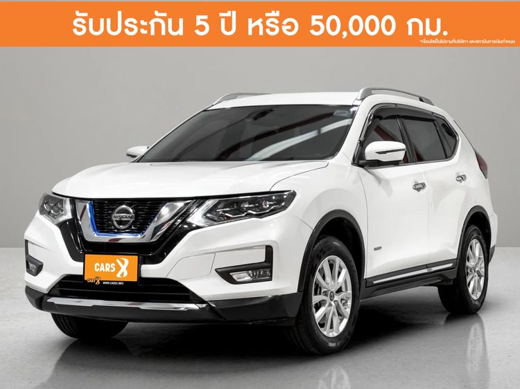Nissan X-Trail 2019 2.0 V Hybrid 4WD Utility-car ไฮบริด ไม่ติดแก๊ส เกียร์อัตโนมัติ ขาว