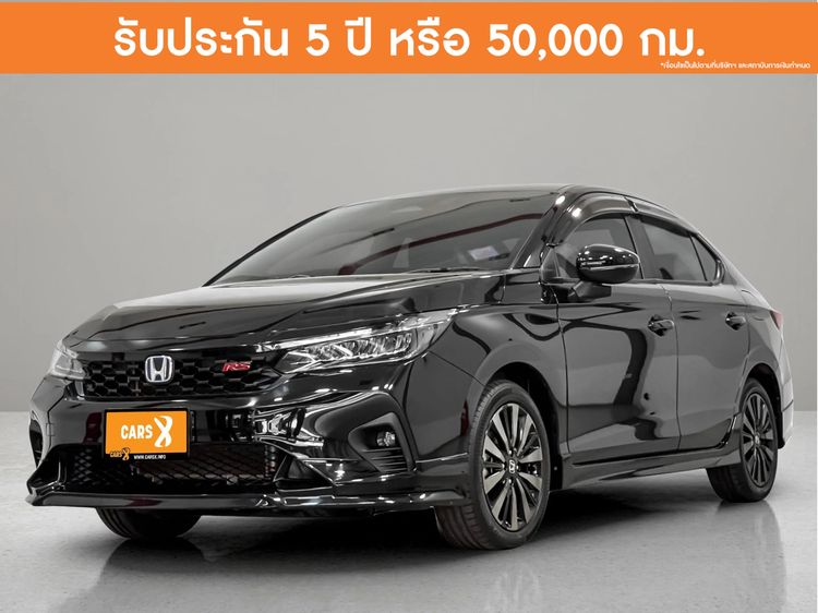 Honda City 2024 1.5 e:HEV RS Sedan ไฮบริด ไม่ติดแก๊ส เกียร์อัตโนมัติ ดำ