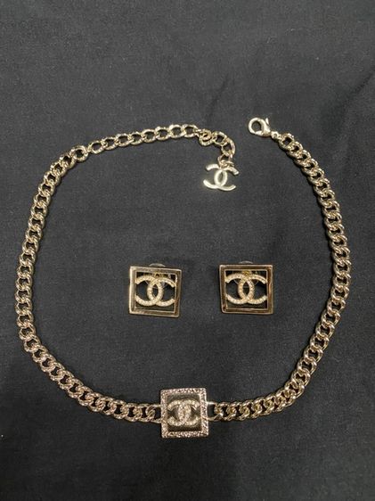 เซ็ท Chanel สร้อยคอ ต่างหู (vvip💯)