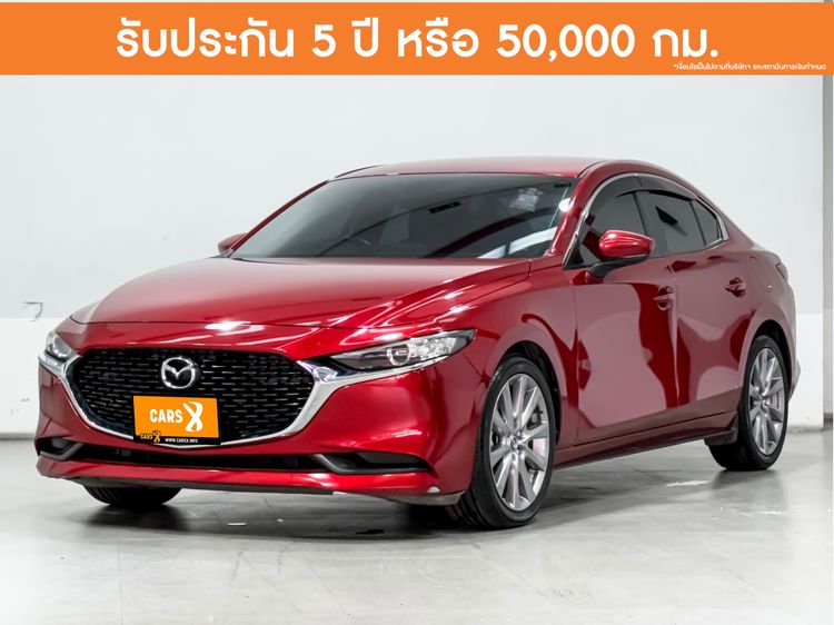 Mazda Mazda3 2019 2.0 S Sedan เบนซิน ไม่ติดแก๊ส เกียร์อัตโนมัติ แดง