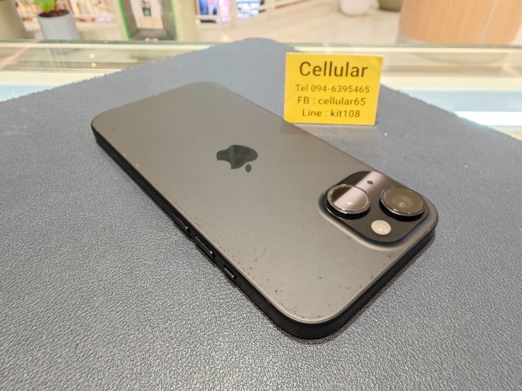 iPhone 15 256GB สีดำ สภาพดี เครื่องไทย รูปที่ 4