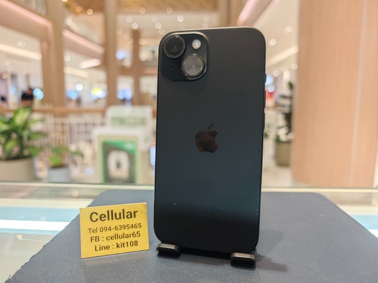 256 GB iPhone 15 256GB สีดำ สภาพดี เครื่องไทย