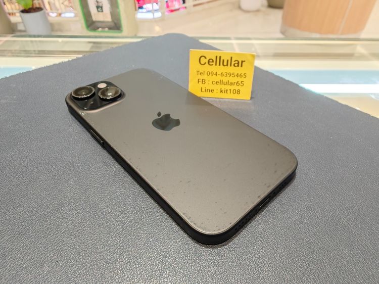 iPhone 15 256GB สีดำ สภาพดี เครื่องไทย รูปที่ 5