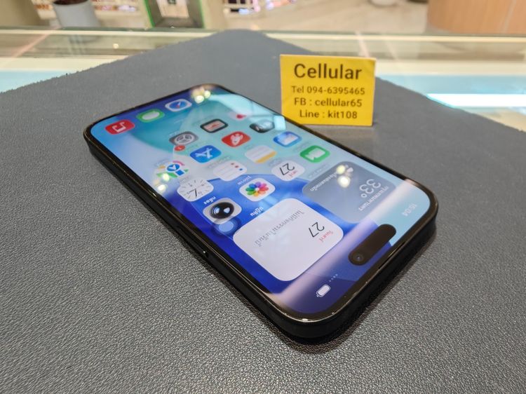 iPhone 15 256GB สีดำ สภาพดี เครื่องไทย รูปที่ 9