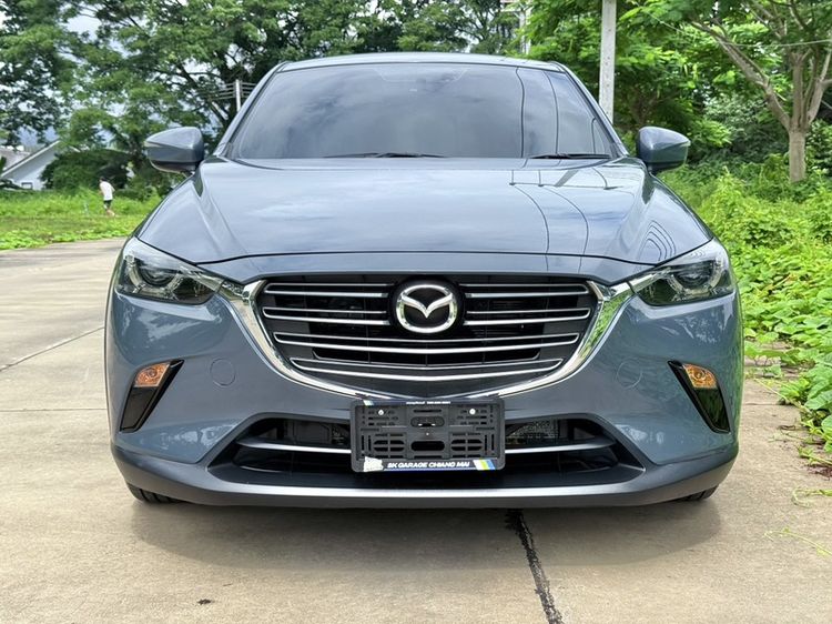 ฟรีดาวน์ Mazda Cx-3 2.0 Base Plus ปี2564(จดทะเบียน2021) สีเทา มือเดียวป้ายแดง มีApple Carplay รถสวย.