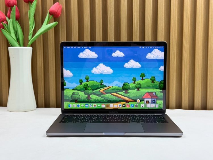 Apple Macbook Pro 13 Inch แมค โอเอส 8 กิกะไบต์ อื่นๆ ไม่ใช่ MacBook Pro 13-inch 2017 Two Thunderbolt 3ports Ram8GB SSD256GB SpaceGray