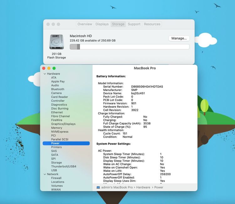 MacBook Pro 13-inch 2016 Four Thunderbolt 3Ports Ram8GB SSD256GB SpaceGray รูปที่ 14