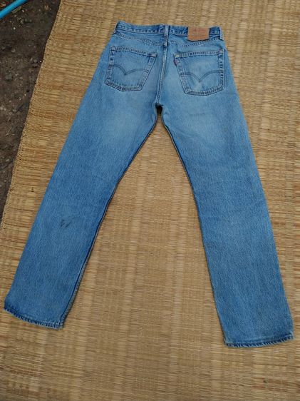 Levi's กางเกง ฟ้า แขนยาว Levi,s501 made in UK
