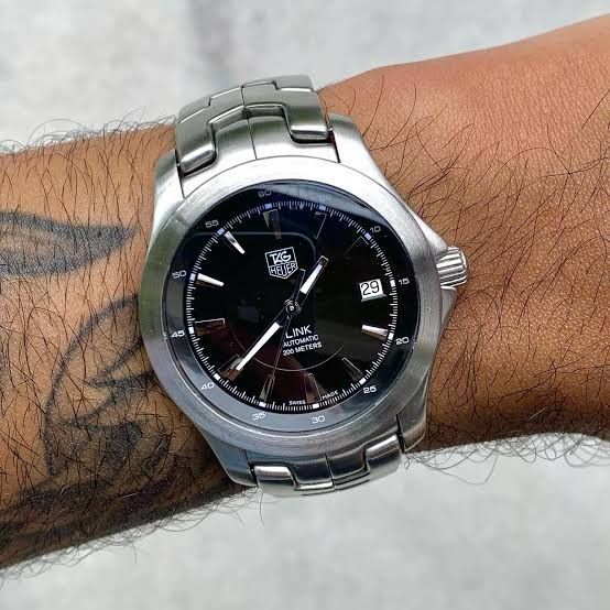 เงิน Tag heuer Link Auto