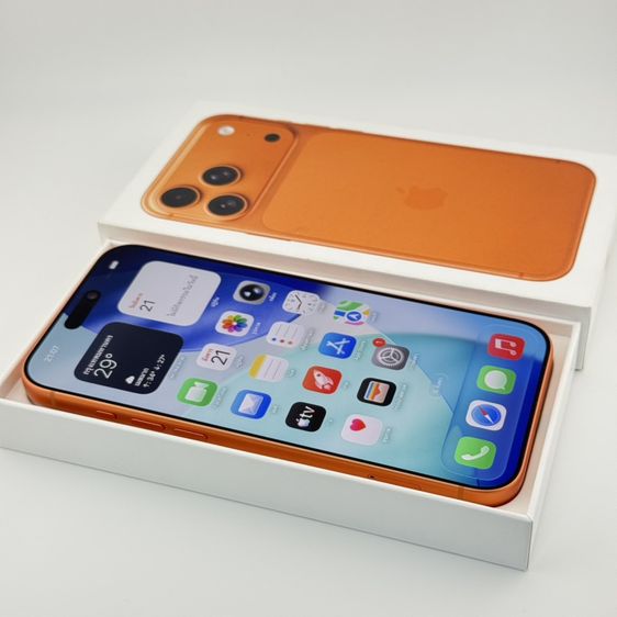 512 GB iPhone 17 ProMax 512GB สุขภาพแบต100 รอบชาท90