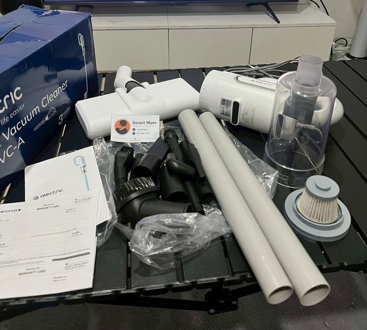 ขายเครื่องดูดฝุ่น Alectric Dust VC-A แรงดูดสูง 16,000Pa ใช้งานน้อย สภาพสวย รูปที่ 2