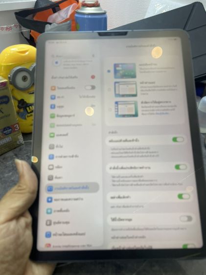 ขาย iPad air5 64g cellular. สุขภาพแบต79 มีแค่เครื่อง ตำหนิ บอดี้มีรอยเคสกัด ใช้งานปกติ ราคา 8900 บาท นัดรับกทม รูปที่ 4