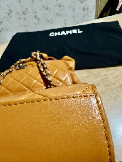 Chanel  Chanel Foldover Drawstring Backpack / Convertible Flap รูปที่ 16