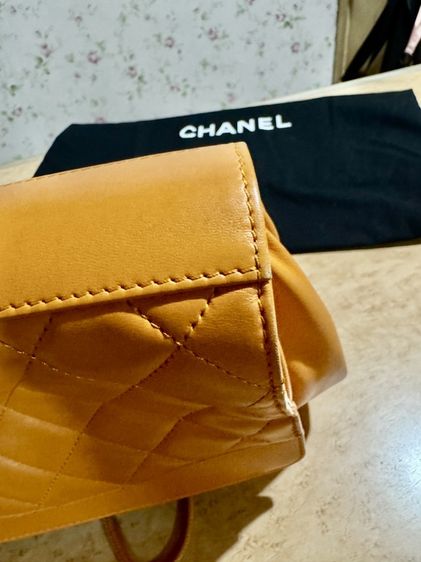 Chanel  Chanel Foldover Drawstring Backpack / Convertible Flap รูปที่ 15