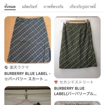 burberry skirt