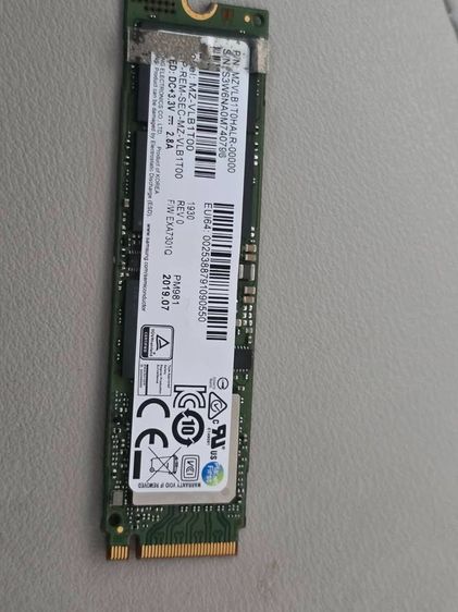 Samsung PM981 1TB NVMe M.2 SSD (MZVLB1T0HALR-00000) รูปที่ 3