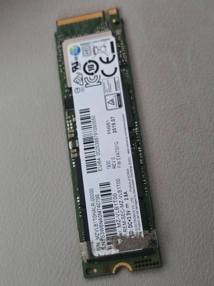 ที่เก็บข้อมูลและเมมโมรี่การ์ด Samsung PM981 1TB NVMe M.2 SSD (MZVLB1T0HALR-00000)