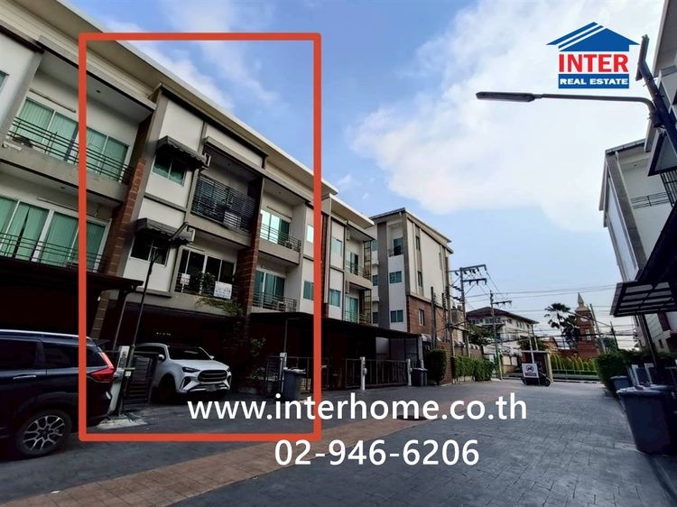 ทาวน์โฮม 3 ชั้น 21.6 ตร.ว. หมู่บ้านกานต์ศิริ รามอินทรา-นวลจันทร์ 48 ใกล้ซอยนวลจันทร์48 ถนนประดิษฐ์มนูธรรม ถนนนวลจันทร์ เขตบึงกุ่ม กรุงเทพ รูปที่ 3