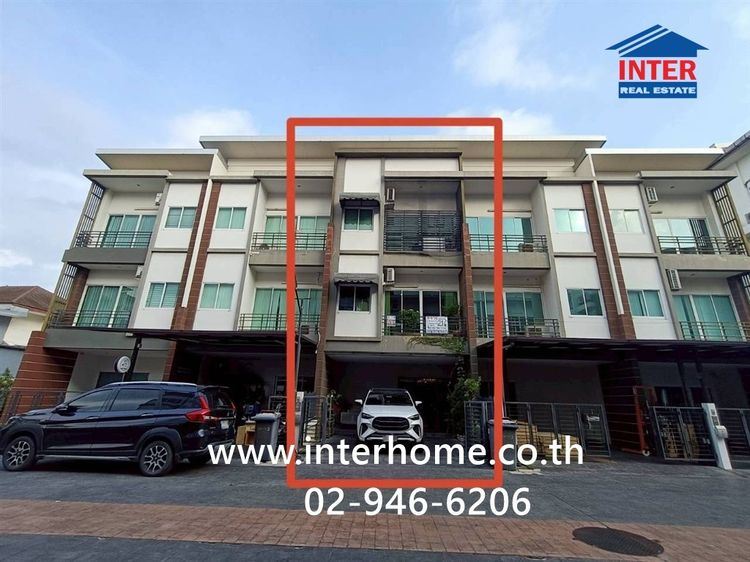 ทาวน์โฮม 3 ชั้น 21.6 ตร.ว. หมู่บ้านกานต์ศิริ รามอินทรา-นวลจันทร์ 48 ใกล้ซอยนวลจันทร์48 ถนนประดิษฐ์มนูธรรม ถนนนวลจันทร์ เขตบึงกุ่ม กรุงเทพ