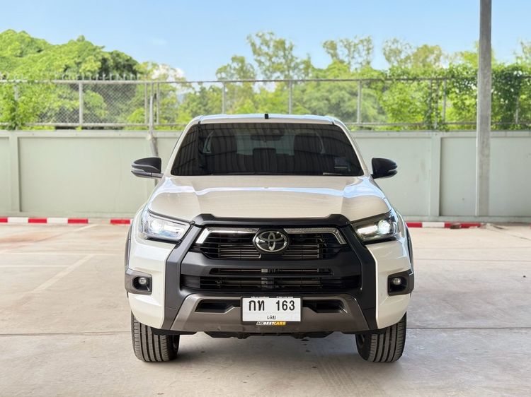 Toyota Hilux Revo 2020 Double Cab Prerunner 2x4 2.4 Rocco Pickup ดีเซล ไม่ติดแก๊ส เกียร์อัตโนมัติ ขาว รูปที่ 2