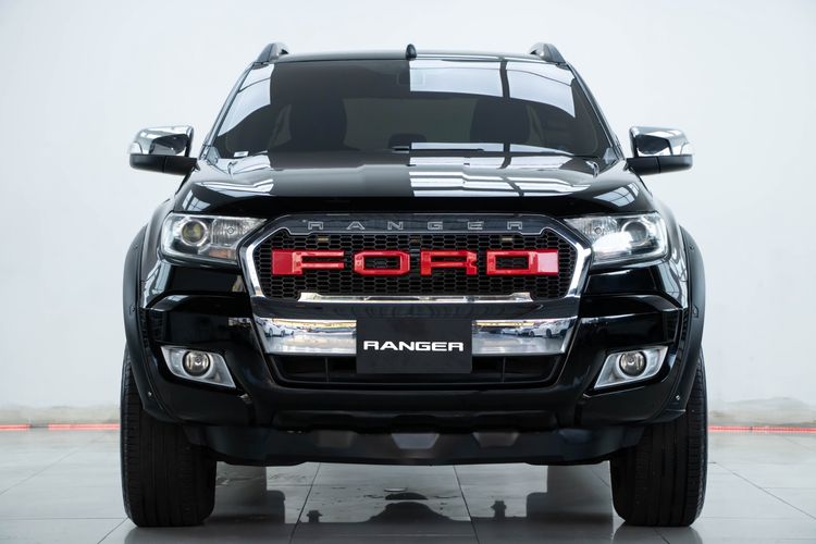 Ford Ranger 2018 2.2 Hi-Rider XLT Pickup ดีเซล ไม่ติดแก๊ส เกียร์อัตโนมัติ ดำ รูปที่ 4