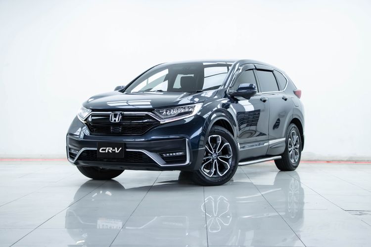 รถ Honda CR-V 2.4 ES 4WD สี น้ำเงิน