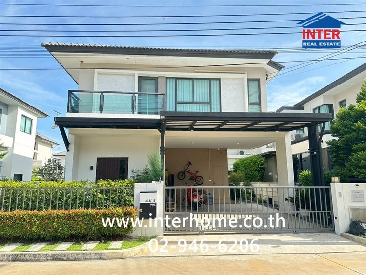 บ้านเดี่ยว 2 ชั้น 52.5 ตร.ว. หมู่บ้านนิรติ บางนา ซอยสุขาภิบาล6 ซอยวัดหลวงพ่อโต ถนนบางนา-ตราด ถนนเทพารักษ์ บางพลี สมุทรปราการ