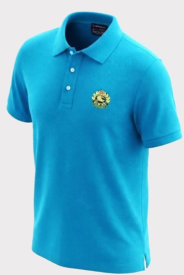 VINTAGE BURBERRYS OF LONDON EMBROIDERED LOGO POLO SHIRT รูปที่ 5