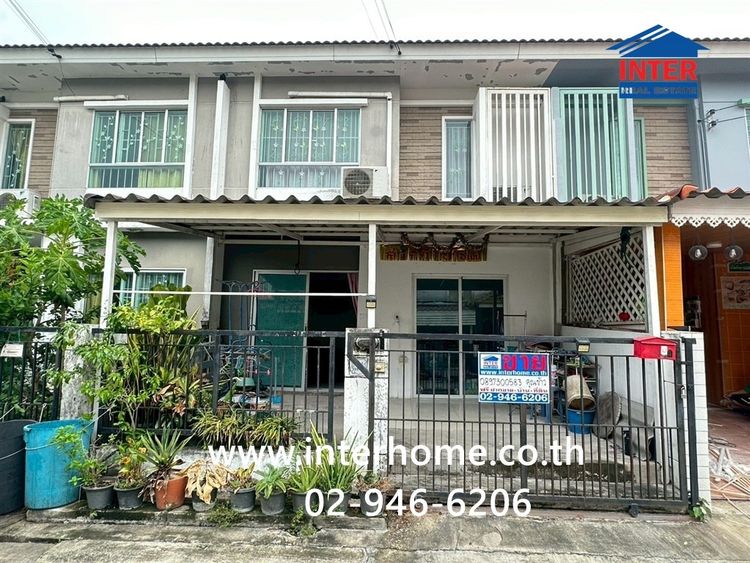 ทาวน์เฮ้าส์ 2 ชั้น 18.7 ตร.ว. หมู่บ้านพฤกษาวิลล์ 38 กิ่งแก้ว-หนามแดง ซอยมุสิกทอง6 ถนนหนามแดง-บางพลี ถนนกิ่งแก้ว บางพลี สมุทรปราการ