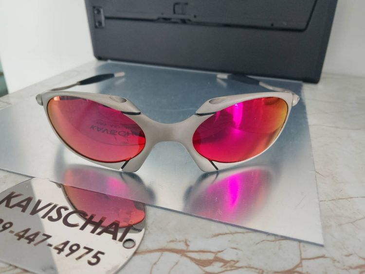 แว่นตากันแดด แว่นกันแดด Oakley romeo 1 titanium gen1