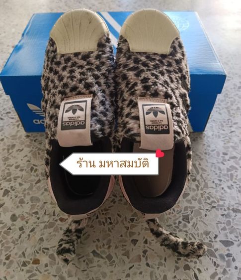 อื่นๆ อื่นๆ ขนาดอื่น ๆ ดำ รองเท้า Adidas Superstar 360 Slip-On ลายเสือดาวขนปุย (มีหาง) ของแท้ 100% พร้อมกล่อง