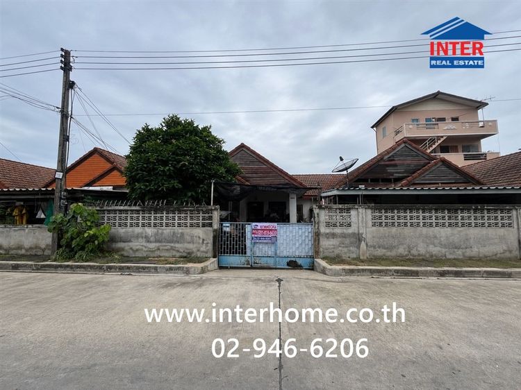 บ้านเเฝด 1 ชั้น 45 ตร.ว. หมู่บ้านรัตนโกสินทร์ 200 ปี ถนนรังสิต-ปทุมธานี10 ถนนพหลโยธิน ธัญบุรี ปทุมธานี