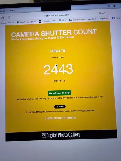 ขาย Nikon Z7 II  24 70mm f4 S ชัตเตอร์ 2,443 ครั้ง สภาพสวย รูปที่ 3