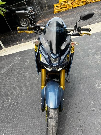 Yamaha M Slaz150cc ปี2016 เอกสารครบโอน รถพร้อมใช้งาน ใช้งานปกติ รถสวยๆ ขี่หล่อๆ รูปที่ 4
