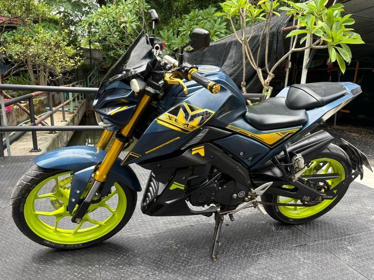Yamaha M Slaz150cc ปี2016 เอกสารครบโอน รถพร้อมใช้งาน ใช้งานปกติ รถสวยๆ ขี่หล่อๆ รูปที่ 3