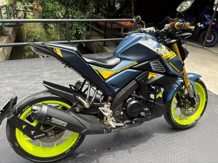 Yamaha M Slaz150cc ปี2016 เอกสารครบโอน รถพร้อมใช้งาน ใช้งานปกติ รถสวยๆ ขี่หล่อๆ รูปที่ 6