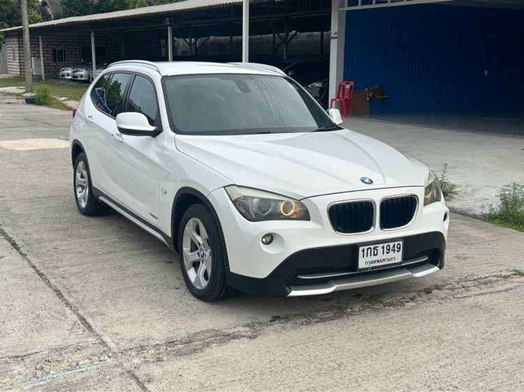 BMW X1 2012 2.0 sDrive18i Utility-car เบนซิน ไม่ติดแก๊ส เกียร์อัตโนมัติ ขาว
