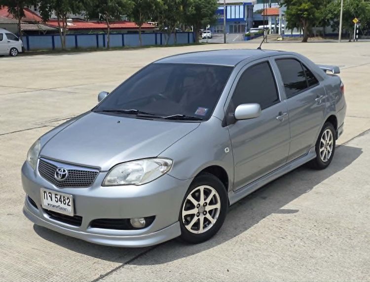 Toyota Vios 2006 1.5 E Sedan เบนซิน ไม่ติดแก๊ส เกียร์อัตโนมัติ เทา รูปที่ 2