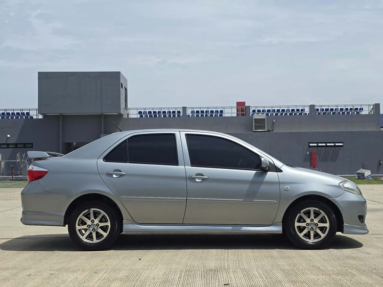 Toyota Vios 2006 1.5 E Sedan เบนซิน ไม่ติดแก๊ส เกียร์อัตโนมัติ เทา รูปที่ 3