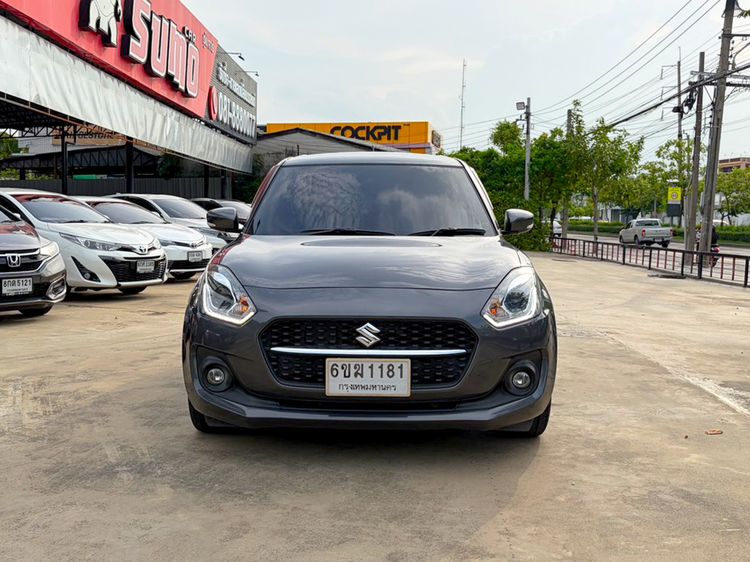 Suzuki Swift 2022 1.2 GLX Sedan เบนซิน ไม่ติดแก๊ส เกียร์อัตโนมัติ เทา รูปที่ 2