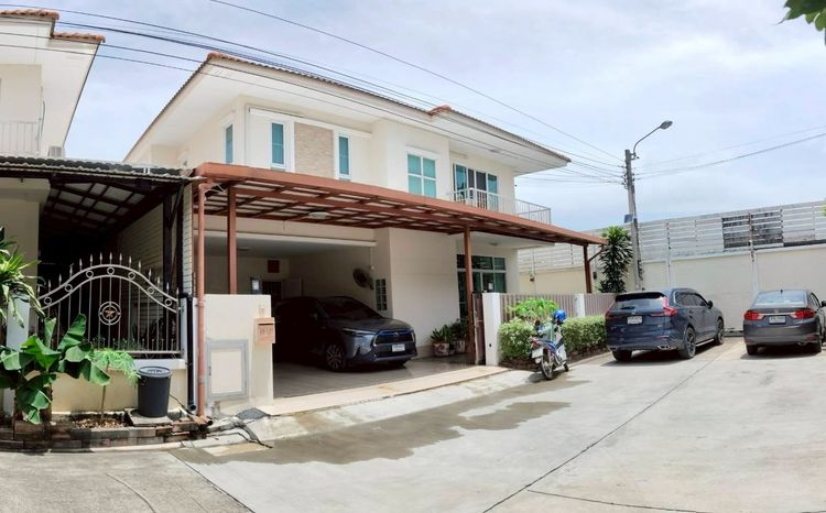 มีบางส่วน ขายบ้านเดี่ยว 2 ชั้น ม.บ้านนนท์ณิชา บางใหญ่ ทำเลทอง ใกล้รถไฟฟ้าและเซ็นทรัลเวสต์เกต รูปที่ 2