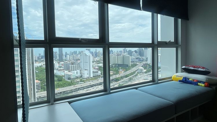 มีบางส่วน ขายคอนโด Supalai Veranda พระราม 9 ชั้น 29 ชั้นสูงวิวสวย ไม่มีตึกบัง พร้อมเข้าอยู่ ทำเลดีใกล้ MRT พระราม9