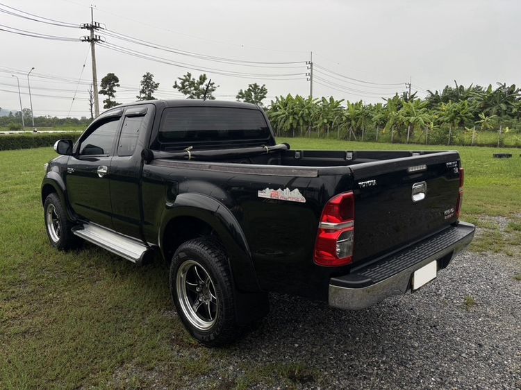 Toyota Hilux Vigo Champ 2014 Smart Cab 2.5 E VNT Prerunner Pickup ดีเซล ไม่ติดแก๊ส เกียร์ธรรมดา ดำ รูปที่ 3