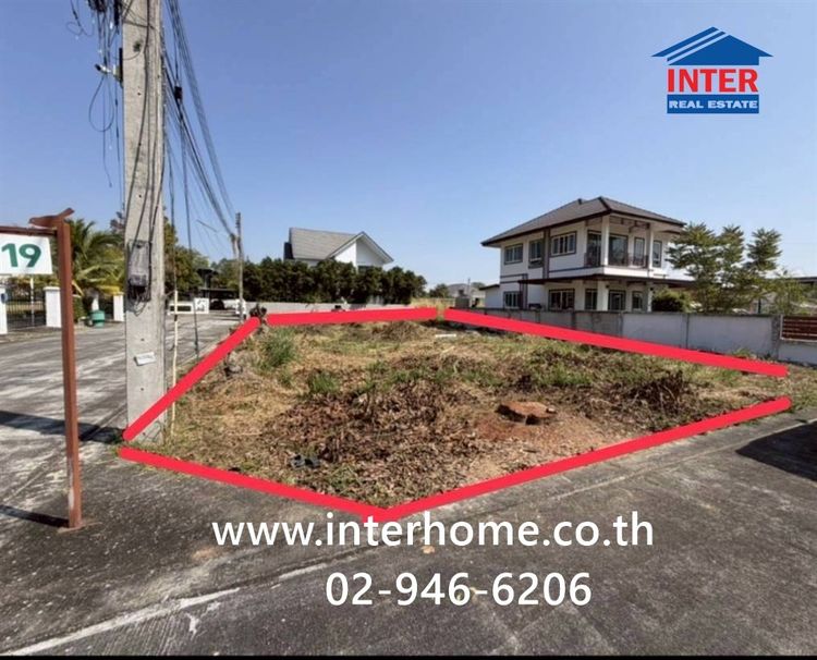 ที่ดินเปล่า 100 ตร.ว. หมู่บ้านโรยัล วิว ถนนเชียงใหม่-หางดง ถนนบ้านโขงขาว หางดง เชียงใหม่