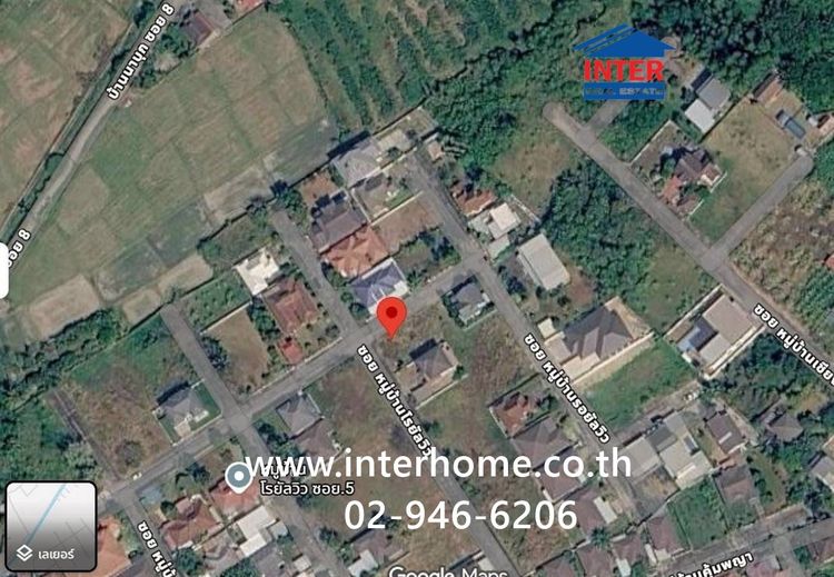 ที่ดินเปล่า 100 ตร.ว. หมู่บ้านโรยัล วิว ถนนเชียงใหม่-หางดง ถนนบ้านโขงขาว หางดง เชียงใหม่ รูปที่ 2