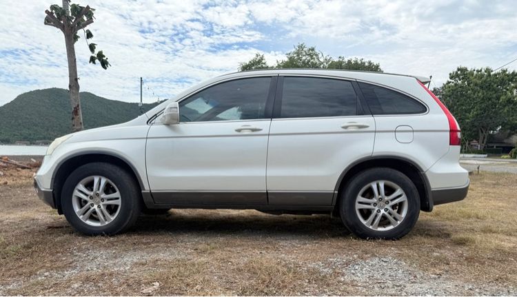 Honda CR-V 2008 2.0 E 4WD เบนซิน ไม่ติดแก๊ส เกียร์อัตโนมัติ ขาว รูปที่ 2